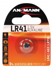 LC427-1 Pile Alcaline LR41 - 1.5 volts - Ansmann Photo LC427-1 Pile Alcaline LR41 - 1.5 volts - Ansmann