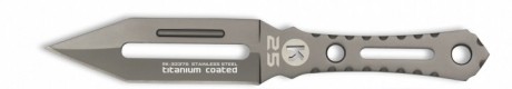 LC9153-02 Couteau de lancer K25 Titane Photo LC9153-02 Couteau de lancer K25 Titane
