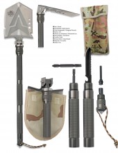 Photo LC9194 Albainox - PRO Survival Shovel - 11 Functions