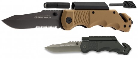 Tactical folding knife / survival