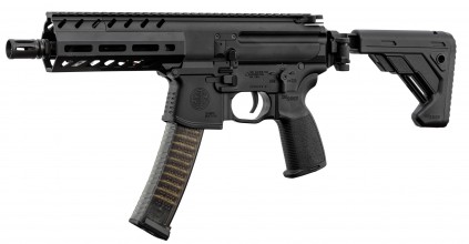 Photo LE1026-01 Réplique AEG Sig Sauer MPX noire