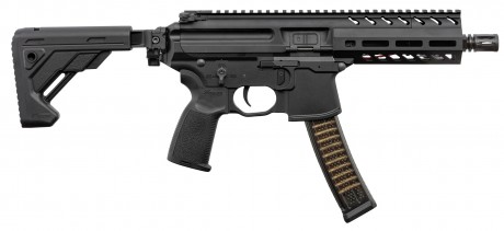LE1026-05 Réplique AEG Sig Sauer MPX noire Photo LE1026-05 Réplique AEG Sig Sauer MPX noire