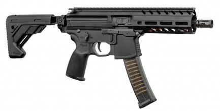 Photo LE1026-06 Réplique AEG Sig Sauer MPX noire