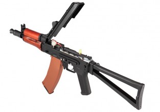 LE1056-6 Réplique AEG AKS-74U acier et bois 1,2J Photo LE1056-6 Réplique AEG AKS-74U acier et bois 1,2J
