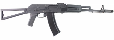 Photo LE1057-2 Réplique AEG AKS-74N acier et bois 1,0J