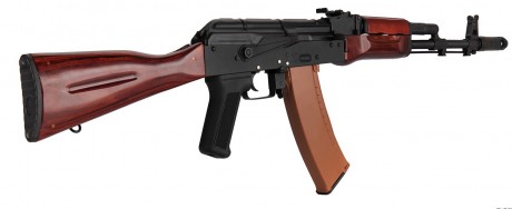 LE1060-5 Réplique AEG AK-74N acier & bois 1,0J Photo LE1060-5 Réplique AEG AK-74N acier & bois 1,0J
