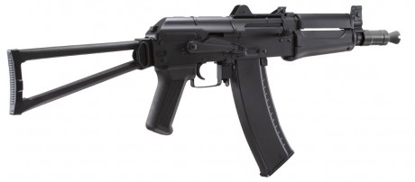 LE1068-4 Réplique AEG AKS-74U polymer noir 1,0J Photo LE1068-4 Réplique AEG AKS-74U polymer noir 1,0J