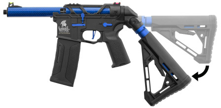 Photo LE9076-05.jpg AEG Lancer Tactical X AIRTAC GEN 3 Blue Replica