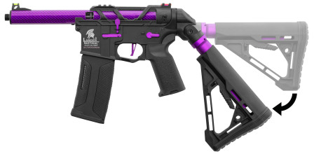 Photo LE9079-05.jpg AEG Lancer Tactical X AIRTAC GEN 3 purple replica
