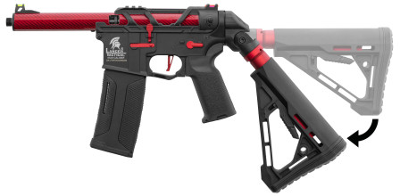 Photo LE9080-05.jpg AEG Lancer Tactical X AIRTAC GEN 3 Red Replica
