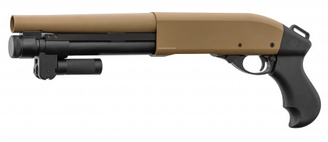 LG3022-03.jpg Réplique Fusil à Pompe M870 Golden Eagle à Gaz Tan Photo LG3022-03.jpg Réplique Fusil à Pompe M870 Golden Eagle à Gaz Tan