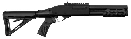 Photo LG3023-02.jpg Replica M870 Shotgun with Golden Eagle Gas Stock