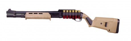 LG3031 Fusil à pompe airsoft 870 Golden Eagle à Gaz Photo LG3031 Fusil à pompe airsoft 870 Golden Eagle à Gaz