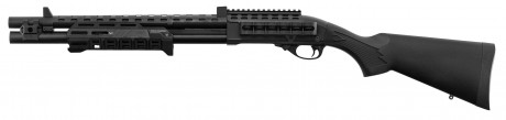 LG3032-06.jpg Réplique de fusil à pompe M870 Strike Industries noire Photo LG3032-06.jpg Réplique de fusil à pompe M870 Strike Industries noire