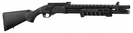 LG3032-08.jpg Réplique de fusil à pompe M870 Strike Industries noire Photo LG3032-08.jpg Réplique de fusil à pompe M870 Strike Industries noire