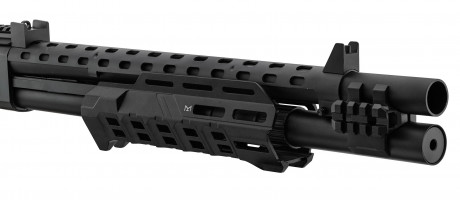 LG3032-10.jpg Réplique de fusil à pompe M870 Strike Industries noire Photo LG3032-10.jpg Réplique de fusil à pompe M870 Strike Industries noire