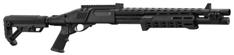 Photo LG3034-01.jpg Réplique de fusil à pompe M870 Strike Industries noire
