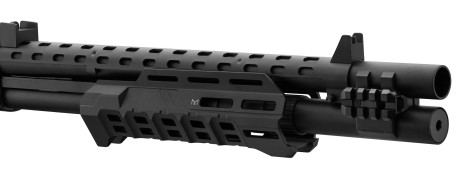 Photo LG3034-02.jpg Réplique de fusil à pompe M870 Strike Industries noire