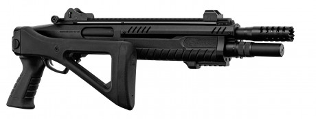 LG3050-02 Réplique fusil à pompe FABARM STF12 Compact noir Gaz Photo LG3050-02 Réplique fusil à pompe FABARM STF12 Compact noir Gaz