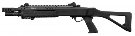 LG3050-05 Réplique fusil à pompe FABARM STF12 Compact noir Gaz Photo LG3050-05 Réplique fusil à pompe FABARM STF12 Compact noir Gaz