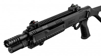 LG3050-06 Réplique fusil à pompe FABARM STF12 Compact noir Gaz Photo LG3050-06 Réplique fusil à pompe FABARM STF12 Compact noir Gaz