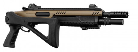 LG3051-02 FABARM STF12 Compact Tan Gas Pump Shotgun Replica Photo LG3051-02 FABARM STF12 Compact Tan Gas Pump Shotgun Replica