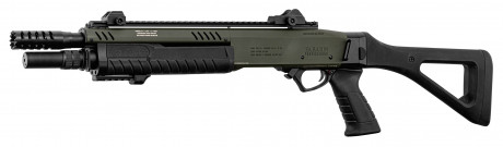 Photo LG3052-04 Réplique fusil à pompe FABARM STF12 Compact OD Gaz