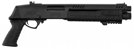 Photo LG3055-22 Replica FABARM STF12 Short Initial pump shotgun black Gas