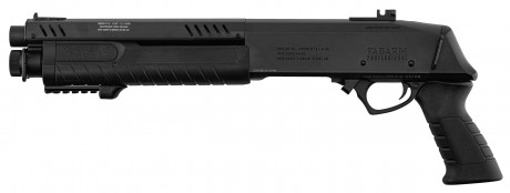 Photo LG3055-23 Replica FABARM STF12 Short Initial pump shotgun black Gas