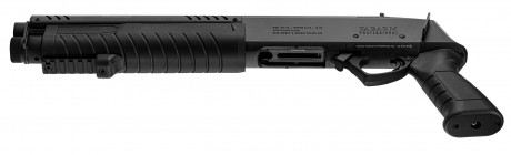 Photo LG3055-29 Replica FABARM STF12 Short Initial pump shotgun black Gas