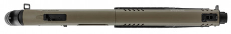 Photo LG3056-07 Réplique fusil à pompe FABARM STF12 Short Initial TAN Gaz