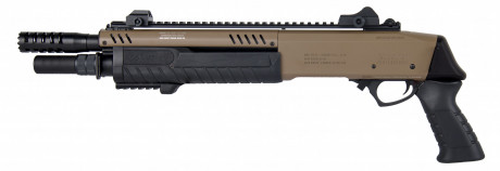 LG3061.1 Replica FABARM STF12 Short Tan Gas pump shotgun Photo LG3061.1 Replica FABARM STF12 Short Tan Gas pump shotgun