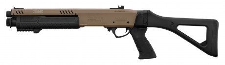 LG3064-04 FABARM STF12 initial TAN Gas pump shotgun replica Photo LG3064-04 FABARM STF12 initial TAN Gas pump shotgun replica