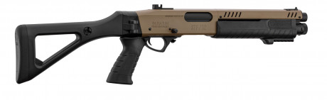 LG3064-06 FABARM STF12 initial TAN Gas pump shotgun replica Photo LG3064-06 FABARM STF12 initial TAN Gas pump shotgun replica