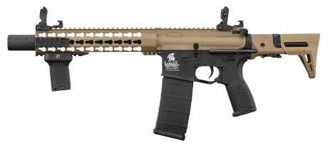 Photo LK9052-2 Réplique AEG LT-19 GEN2 Silencer PDW 1J Tan / Noir