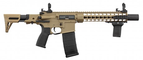 Photo LK9054-3 Réplique AEG LT-19 GEN2 Silencer PDW 1J Tan