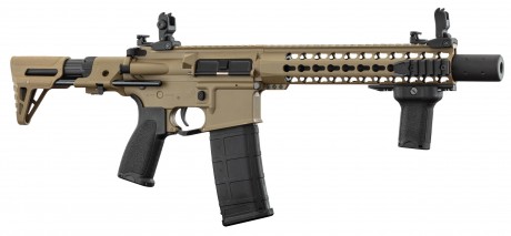 Photo LK9054-4 Réplique AEG LT-19 GEN2 Silencer PDW 1J Tan