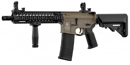 Photo LK9102F-01 Réplique AEG LT-18 GEN2 MK18 TAN et Noir