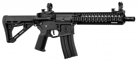 Photo LK9117-03 Replica AEG MK18 Gen 3 Black Lancer Tactical