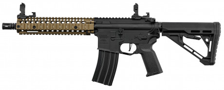 Photo LK9118-01 Réplique AEG MK18 Gen 3 Noir/Bronze Lancer Tactical