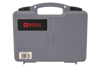 Brief case with gray pre-cut foam - Nuprol