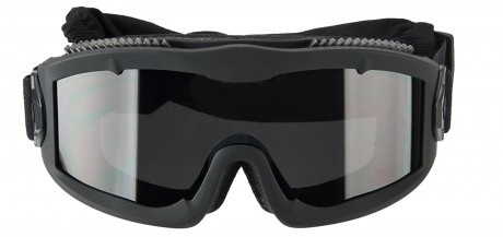 MAS203-1 Airsoft Mask AERO Series Thermal black smoke Photo MAS203-1 Airsoft Mask AERO Series Thermal black smoke