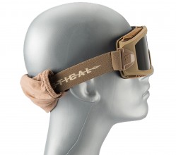 MAS205-5 Airsoft Mask AERO Series Thermal Tan smoke Photo MAS205-5 Airsoft Mask AERO Series Thermal Tan smoke