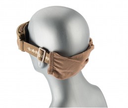 Photo MAS205-6 Airsoft Mask AERO Series Thermal Tan smoke