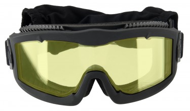 Photo MAS206-1 Airsoft Mask AERO Series Thermal black yellow