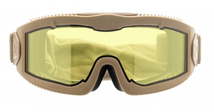 MAS208-1 Airsoft Mask AERO Series Thermal Tan Yellow Photo MAS208-1 Airsoft Mask AERO Series Thermal Tan Yellow
