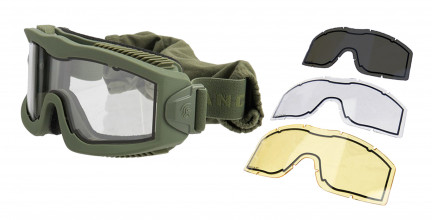 Airsoft Mask AERO Series Thermal OD 3 lenses