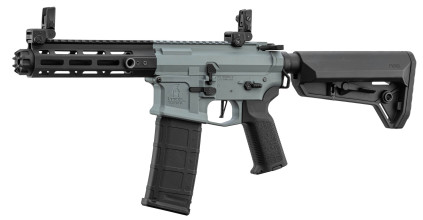Photo NLK9108-01.jpg Réplique AEG LT-32 Hellion NSR Grey pack complet
