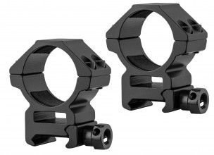 Photo OP149-05.jpg RTI 30mm Mounting Clamps - 21mm Rail - Nut Tightening