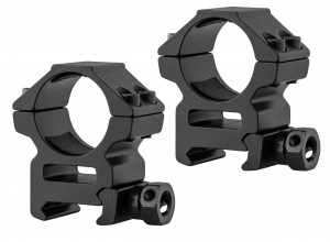 Photo OP162-05.jpg RTI 25.4mm Mounting Clamps - 21mm Rail - Nut Tightening